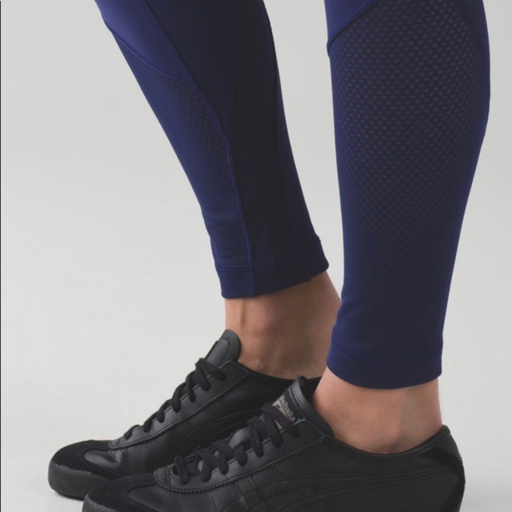SOLD LULULEMON FIT PHYSIQUE TIGHT High Rise Mesh - Picture 3 of 10